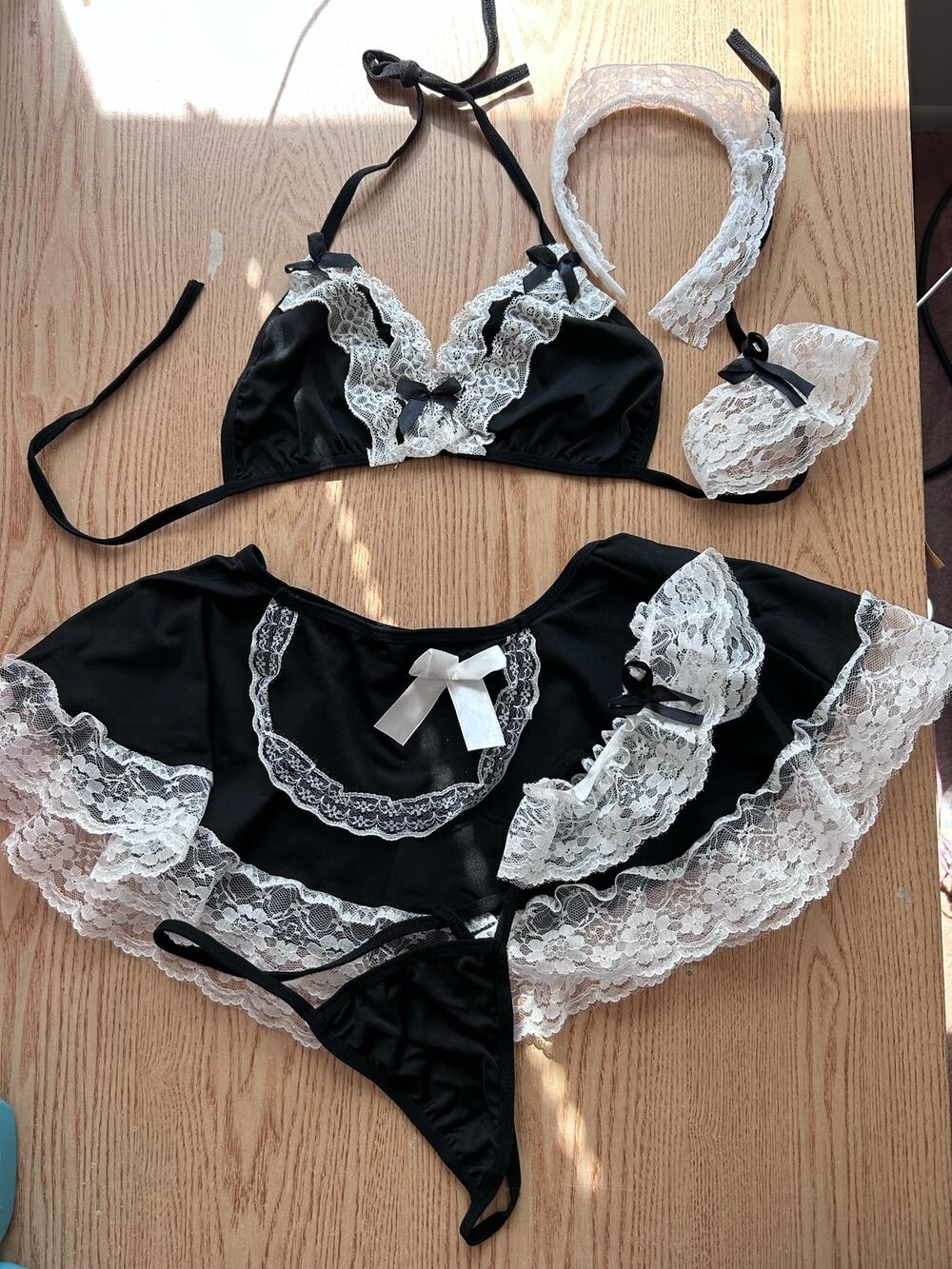 #18 New Women’s 6pc Mandy the Maid Halloween 🎃 Costume outfit size Small